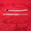 Legginsy biegowe 1/3 damskie EXTREME HOBBY POLSKA PRIME czerwony