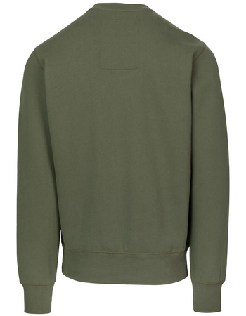 Bluza PIT BULL SMALL LOGO oliwkowa (olive) prosta