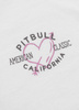 T-shirt damski PIT BULL Oversize HEART biały