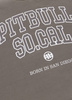Bluza PIT BULL SO CAL taupe prosta