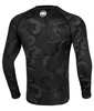 Longsleeve Rashguard PIT BULL NET CAMO HILLTOP 2 all black camo