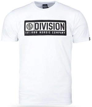 T-shirt DOBERMANS DIVISION PATCH TS392 biały