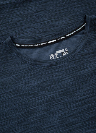 T-shirt PIT BULL SMALL LOGO CASUAL SPORT granatowy (navy melange)