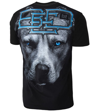 T-shirt PIT BULL BLUE EYED DEVIL 18 czarny