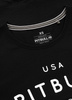 T-shirt damski PIT BULL USA CAL WMN czarny