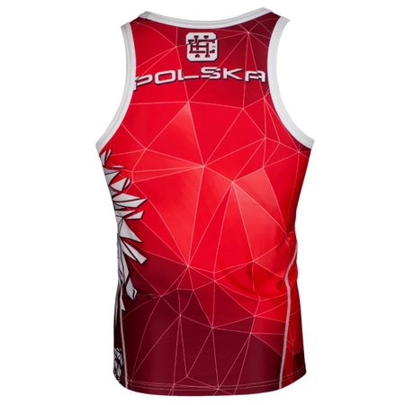 Tank top rashguard EXTREME HOBBY POLSKA czerwony