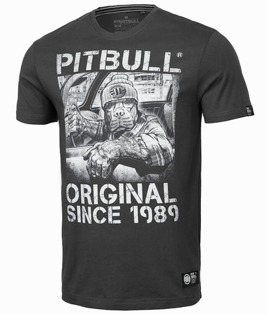 T-shirt PIT BULL PITBULL DRIVE (21300) grafitowy