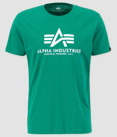 T-shirt ALPHA INDUSTRIES BASIC zielony (jungle green) 100501 668