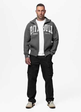 Bluza PIT BULL NORTON grafitowa rozpinana