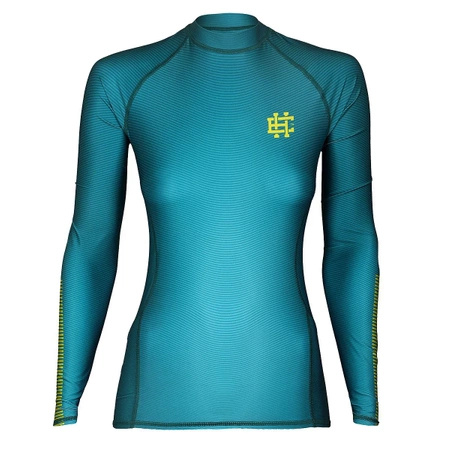 Longsleeve Rashguard Damski EXTREME HOBBY ACTIVE turkusowy