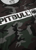 Rashguard PIT BULL MESH NET CAMO HILLTOP zielony krótki rękaw