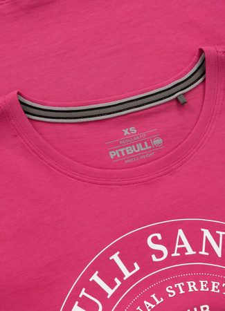T-shirt damski PIT BULL HEARTIE WMN rasberry red