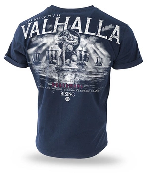 T-shirt DOBERMANS VALHALLA TS204 granatowy