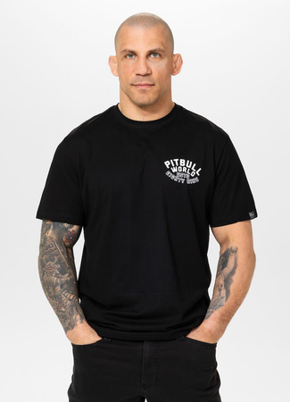 T-shirt PIT BULL HERO czarny