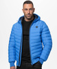 Kurtka PIT BULL NAYLOR HOODED PADDED niebieska (royal blue)
