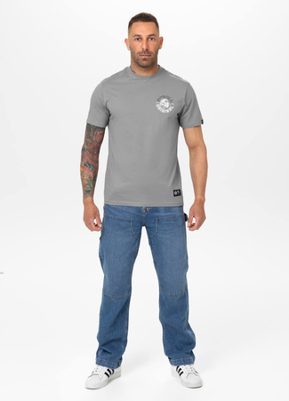 T-shirt PIT BULL DOG SD szary (grey)