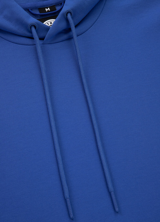 Komplet dresowy PIT BULL Tricot Terry TAPE NUGGET niebieski (electric blue) kaptur