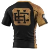 Short sleeve rashguard  EXTREME HOBBY GOLDEN WARRIOR czarny