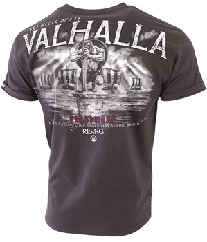 T-shirt DOBERMANS VALHALLA TS204 brązowy
