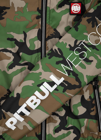 Kurtka dziecięca PIT BULL ATHLETIC SLEEVE LOGO camo