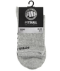 Długie skarpetki PIT BULL HIGH ANKLE THIN szare cienkie - 3 pary