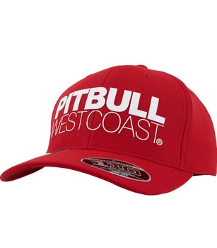 Czapka PIT BULL SNAPBACK SEASCAPE czerwona