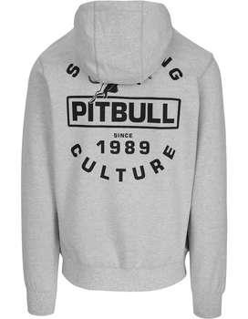 Bluza PIT BULL Tricot Terry PHYSICAL CULTURE szara rozpinana