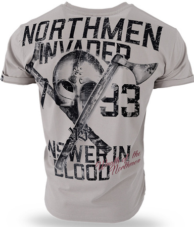 T-shirt DOBERMANS NORTHMEN TS202 beżowy