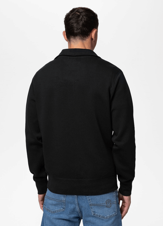 Bluza PIT BULL SAMPSON HALF ZIP czarna 
