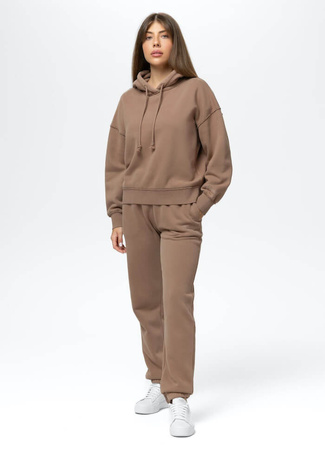 Damska bluza PIT BULL Washed LOVIA WMN chocolate mousse
