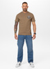 T-shirt PIT BULL SAN DIEGO CA BLACK coyote brown