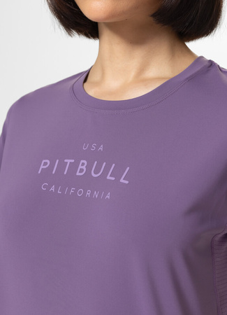 Damska koszulka sportowa PIT BULL AVENIDA WMN dusty grape