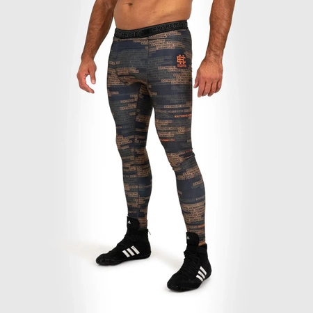 Legginsy męskie EXTREME HOBBY PARACORD pomarańczowy