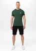 T-shirt PIT BULL SAN DIEGO CA SMALL LOGO bottle green