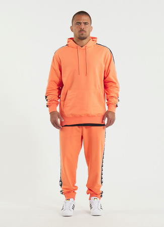 Bluza PIT BULL Tricot Terry TAPE NUGGET bright salmon kaptur