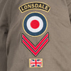 Kurtka parka LONSDALE KNUTSFORD oliwkowa