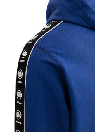 Komplet dresowy PIT BULL Tricot Terry TAPE NUGGET niebieski (electric blue) kaptur