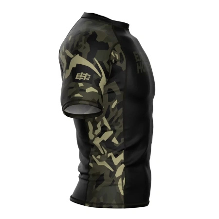 Short Sleeve Rashguard Męski Jungle Panther