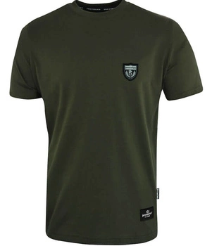 T-shirt PRETORIAN MILITARY LOGO oliwkowy