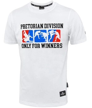 T-shirt PRETORIAN MIXED MARTIAL ARTS biały