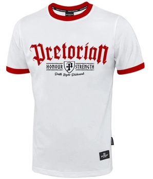 T-shirt PRETORIAN STRENGTH biały