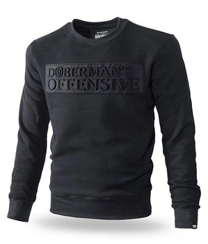 Bluza DOBERMANS OFFENSIVE BC232 czarna prosta