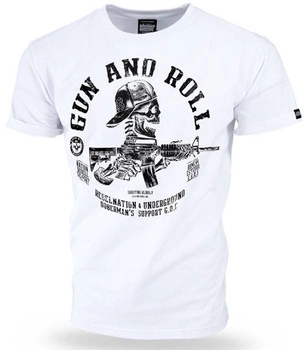 T-shirt DOBERMANS GUN AND ROLL TS276 biały