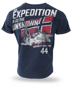 T-shirt DOBERMANS UNKNOWN EXPEDITION TS203 granatowy