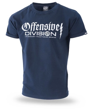 T-shirt DOBERMANS OFFENSIVE DIVISION TS214 granatowy