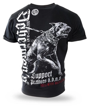 T-shirt DOBERMANS SUPPORT TS220 czarny