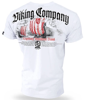 T-shirt DOBERMANS VIKING COMPANY TS130 biały