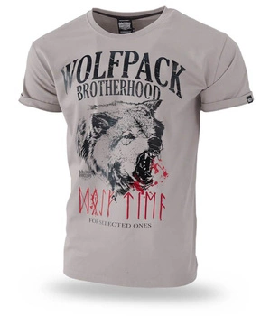 T-shirt DOBERMANS WOLFPACK TS252 beżowy