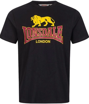 T-shirt Lonsdale TAVERHAM czarny