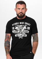 T-shirt PIT BULL OLDSCHOOL RAZOR czarny
